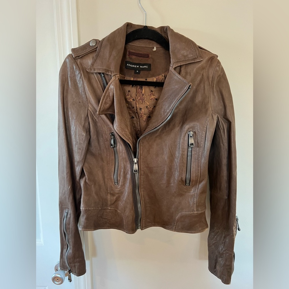 Andrew Marc 100% Leather Jacket